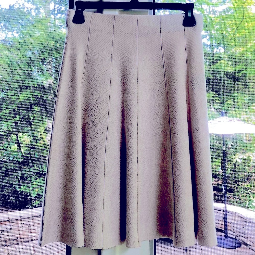 Nic & Zoe Jacquard Knit Skirt